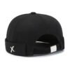 Unisex Korean Style Rimless Faux Fur Round Top Beanie Hat