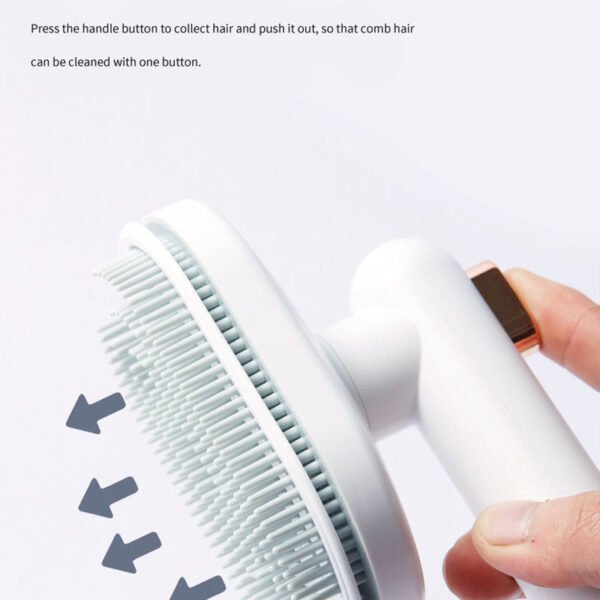 FurGlide Self-Cleaning Pet Grooming Brush