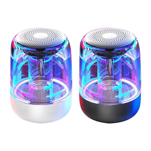 AuraGlow LED Bluetooth Speaker & Radio