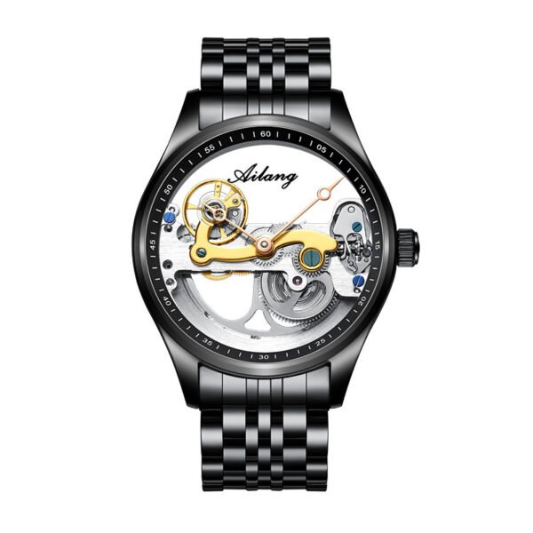 ChronoVibe Hollow Skeleton Automatic Watch
