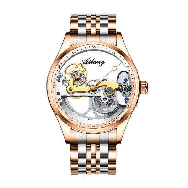 ChronoVibe Hollow Skeleton Automatic Watch