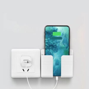 Wall-Mount Punch-Free Phone Charging Dock