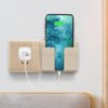 Wall-Mount Punch-Free Phone Charging Dock