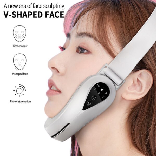 SculptV™ Jawline Definer – Reverse Sagging Skin & Erase Smile Lines from Home