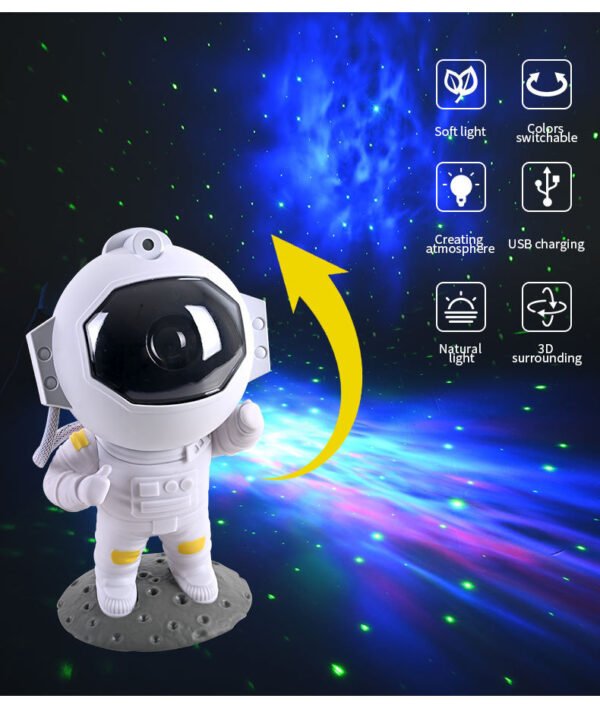 AstroGlow Galaxy Star Projector Night Light