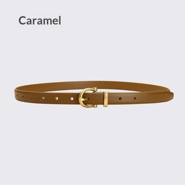 AuraLux™ Sleek All-Match Genuine Leather Belt – Effortless Waist-Cinching Elegance for Every Outfit
