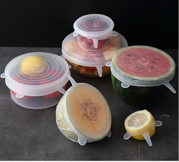 Reusable Silicone Fresh-Keeping Bowl Covers
