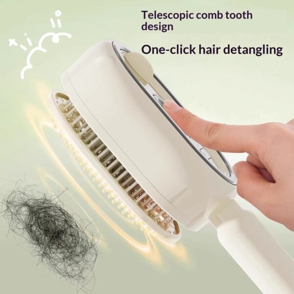 Hydrating Mist Electric Hair Brush | Anti-Static Airbag Massager for Silky Hair