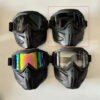ClearVision Ultra Full-Face Shield – Ultimate Dust, Fog & Impact Protection for Biking & Outdoor Adventure