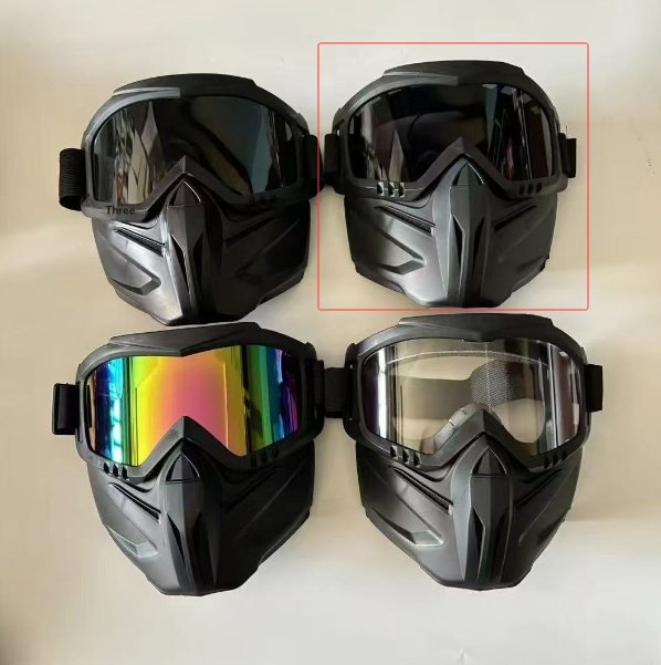 ClearVision Ultra Full-Face Shield – Ultimate Dust, Fog & Impact Protection for Biking & Outdoor Adventure