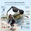 Look, Snap & Create: Smart AI Sunglasses with Hands-Free HD Video & Bluetooth Calling