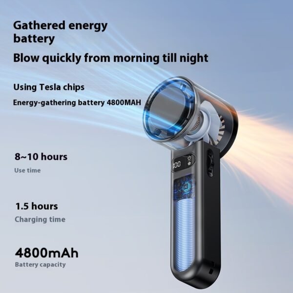 FrostBreeze™ Portable Mini Pocket Fan – Instant AC-Like Cooling Anywhere, All Day Long