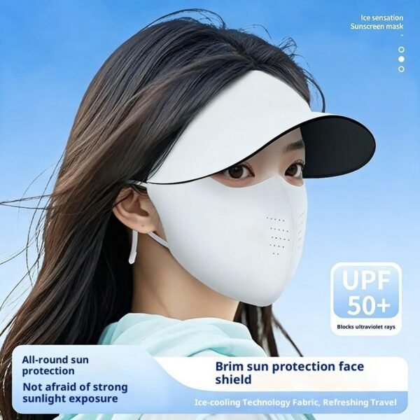 Total Sun Block Full Face Cover Cap – Stay Cool & Tan-Free Outdoors