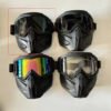 ClearVision Ultra Full-Face Shield – Ultimate Dust, Fog & Impact Protection for Biking & Outdoor Adventure