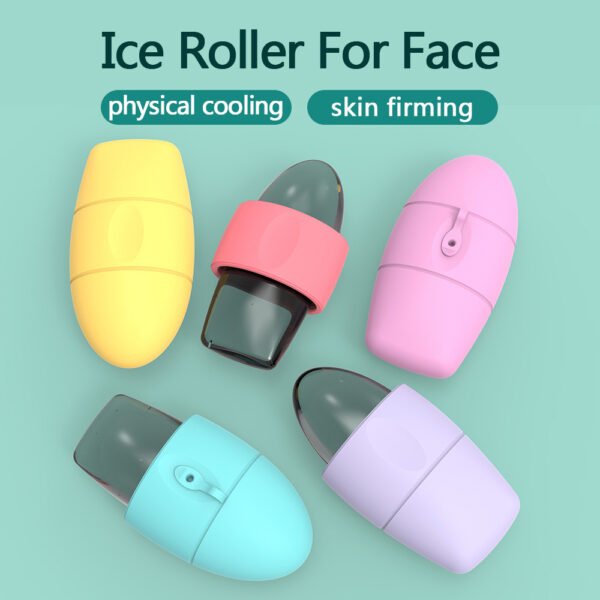 Cryo-Therapy Facial Ice Roller | Instant Skin Tightening & Dark Circle Relief Massager