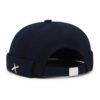 Unisex Korean Style Rimless Faux Fur Round Top Beanie Hat