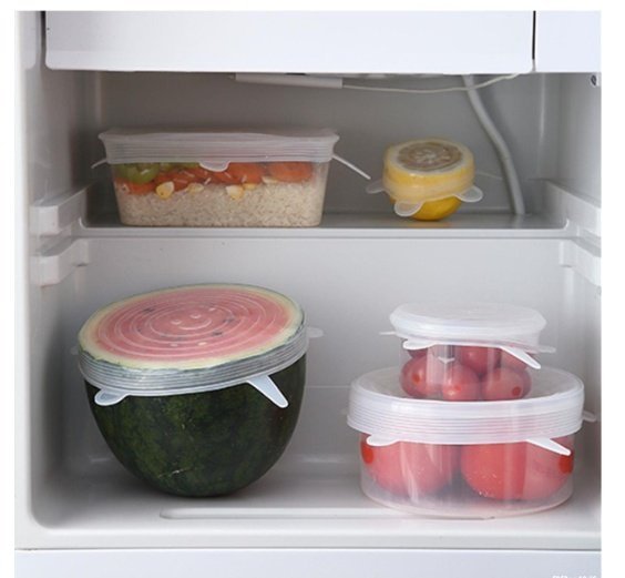 Reusable Silicone Fresh-Keeping Bowl Covers