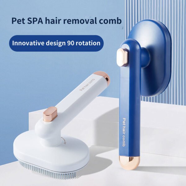 FurGlide Self-Cleaning Pet Grooming Brush