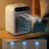 Hydro-Mist Personal Air Cooler Fan | Instant Desk Cooling & Air Humidifier for Home & Office