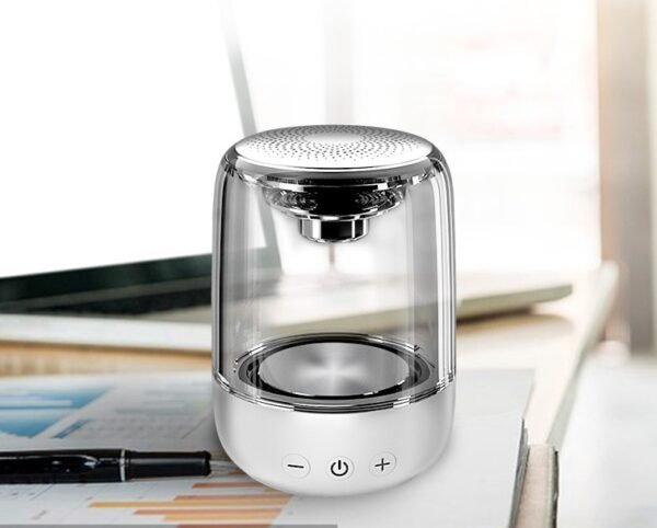 AuraGlow LED Bluetooth Speaker & Radio