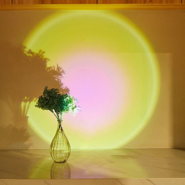 AuraGlow Wireless LED Puck & Sunset Lights