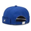 Unisex Korean Style Rimless Faux Fur Round Top Beanie Hat