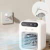 Hydro-Mist Personal Air Cooler Fan | Instant Desk Cooling & Air Humidifier for Home & Office