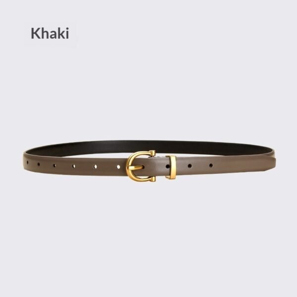 AuraLux™ Sleek All-Match Genuine Leather Belt – Effortless Waist-Cinching Elegance for Every Outfit