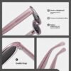 Retro Oval Star-Studded Acetate Sunglasses for Women – 2025 Limited Edition