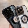 Matrix MagSafe Electroplated Case (with Camera Stand)