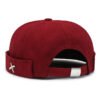 Unisex Korean Style Rimless Faux Fur Round Top Beanie Hat