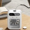 Hydro-Mist Personal Air Cooler Fan | Instant Desk Cooling & Air Humidifier for Home & Office