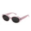 Retro Oval Star-Studded Acetate Sunglasses for Women – 2025 Limited Edition