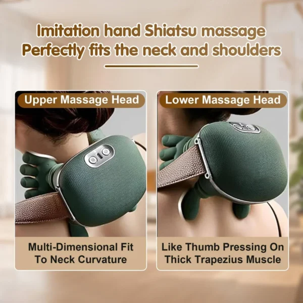 Bionic Hand Massager with Heat Therapy