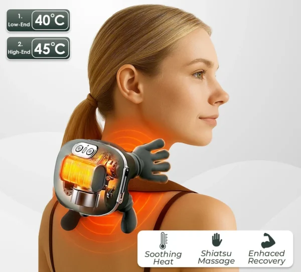 Bionic Hand Massager with Heat Therapy