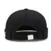 Unisex Korean Style Rimless Faux Fur Round Top Beanie Hat