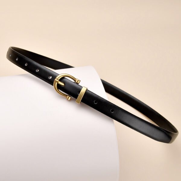 AuraLux™ Sleek All-Match Genuine Leather Belt – Effortless Waist-Cinching Elegance for Every Outfit