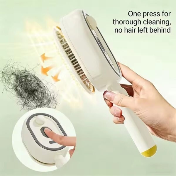 Hydrating Mist Electric Hair Brush | Anti-Static Airbag Massager for Silky Hair