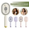 Hydrating Mist Electric Hair Brush | Anti-Static Airbag Massager for Silky Hair