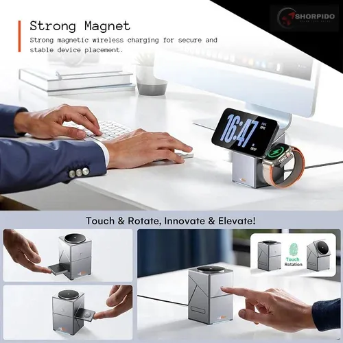 Smart Glide 3-in-1 Wireless Charger