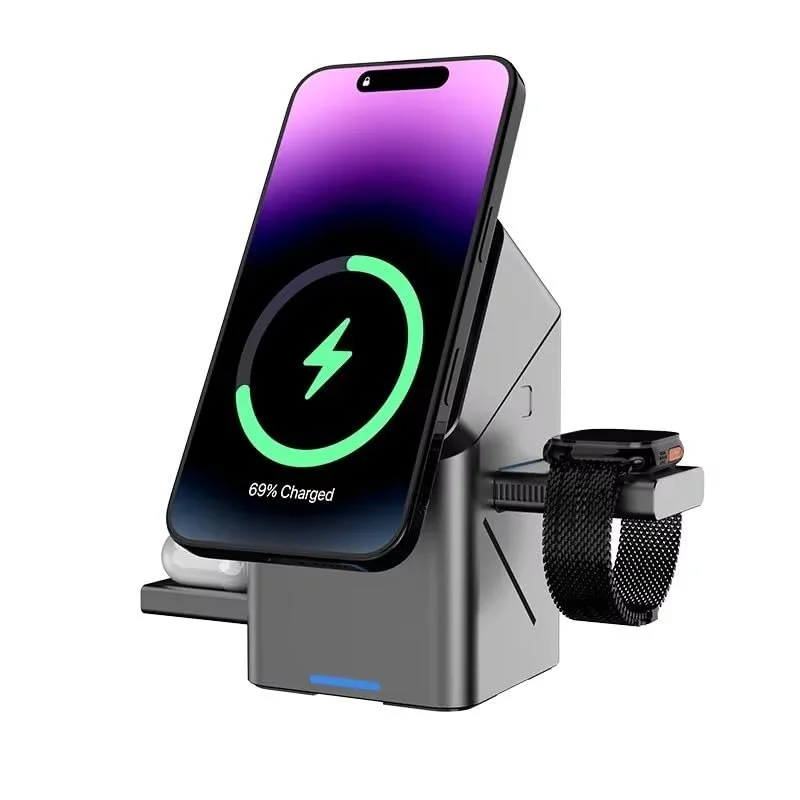Smart Glide 3-in-1 Wireless Charger