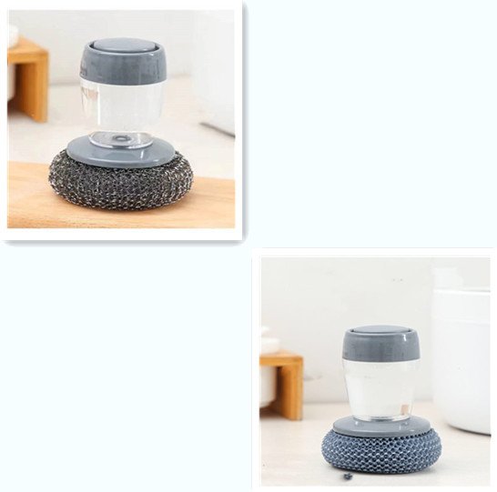 1617118483855.jpg Kitchen Soap Dispensing Palm Brush Cleaner Push-type Brush Kitchen Detergent Tools