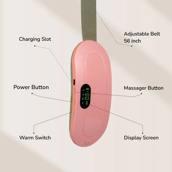 Period Cramp Relief Heater & Massager