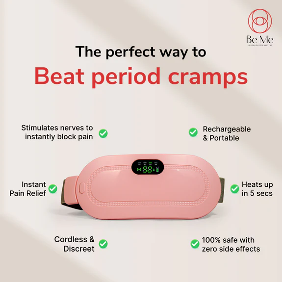 Period Cramp Relief Heater & Massager