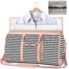 51783872-f499-40c9-9683-b8bb5bcc9028.jpg Large Capacity Travel Duffle Bag Women's Handbag Folding Suit Bag Waterproof Clothes Totes
