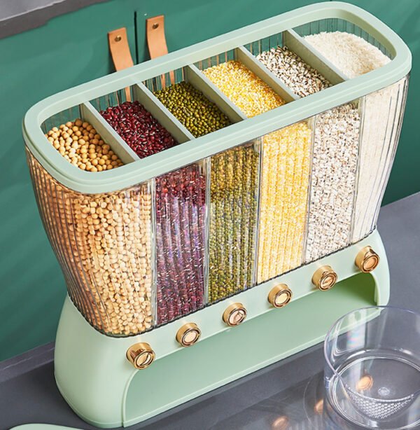 5e2f198a-9e25-4bbf-ad85-02955292534b.jpg Kitchen Grains Separate Storage Box Compartment