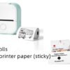 Portable Mini Thermal Label Printer Home Photo Printer Student Wrong Question Printer Bluetooth-compatible Mini Label Printer Price Tag