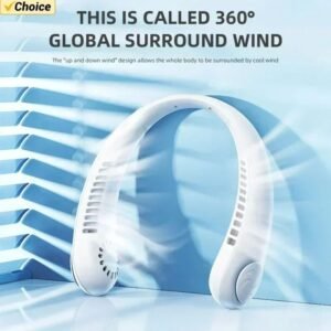 81762b21-9c33-4dbd-bac7-540ba4061aa2.jpg Portable Mini Neck Hanging Fan USB Rechargeable Wearable For