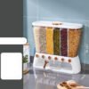 8447f2c0-5695-4d0c-95a0-6a56fa0fa4a9.jpg Kitchen Grains Separate Storage Box Compartment