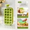 One-Click Molding Cooling Cup,Instant Ice Maker,Zero-Contact Design,Straw Included,Curling Mold,Portable & Stylish Chilled Drink
